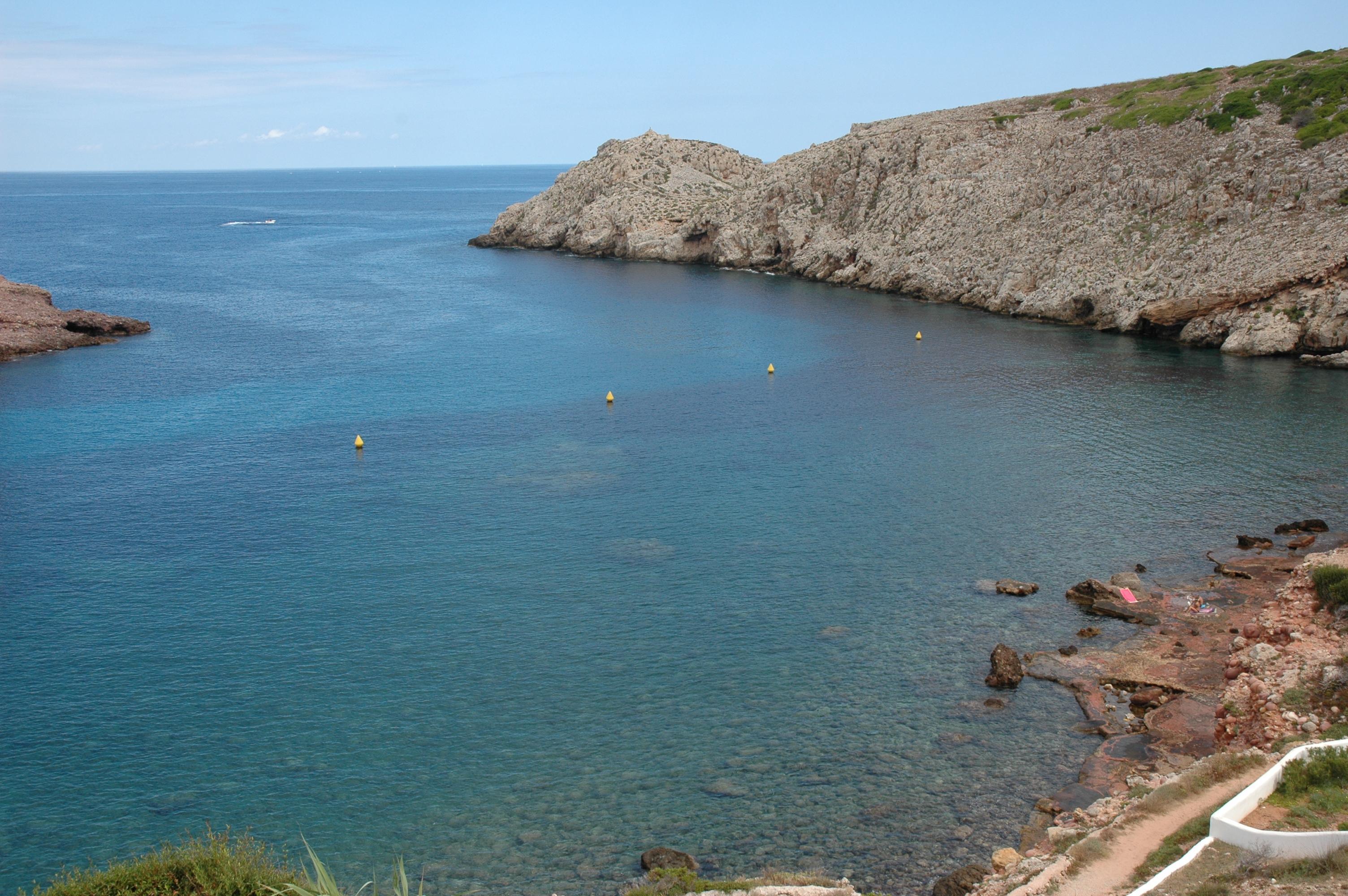 Apartamentos Sa Cala Cala Morell Esterno foto