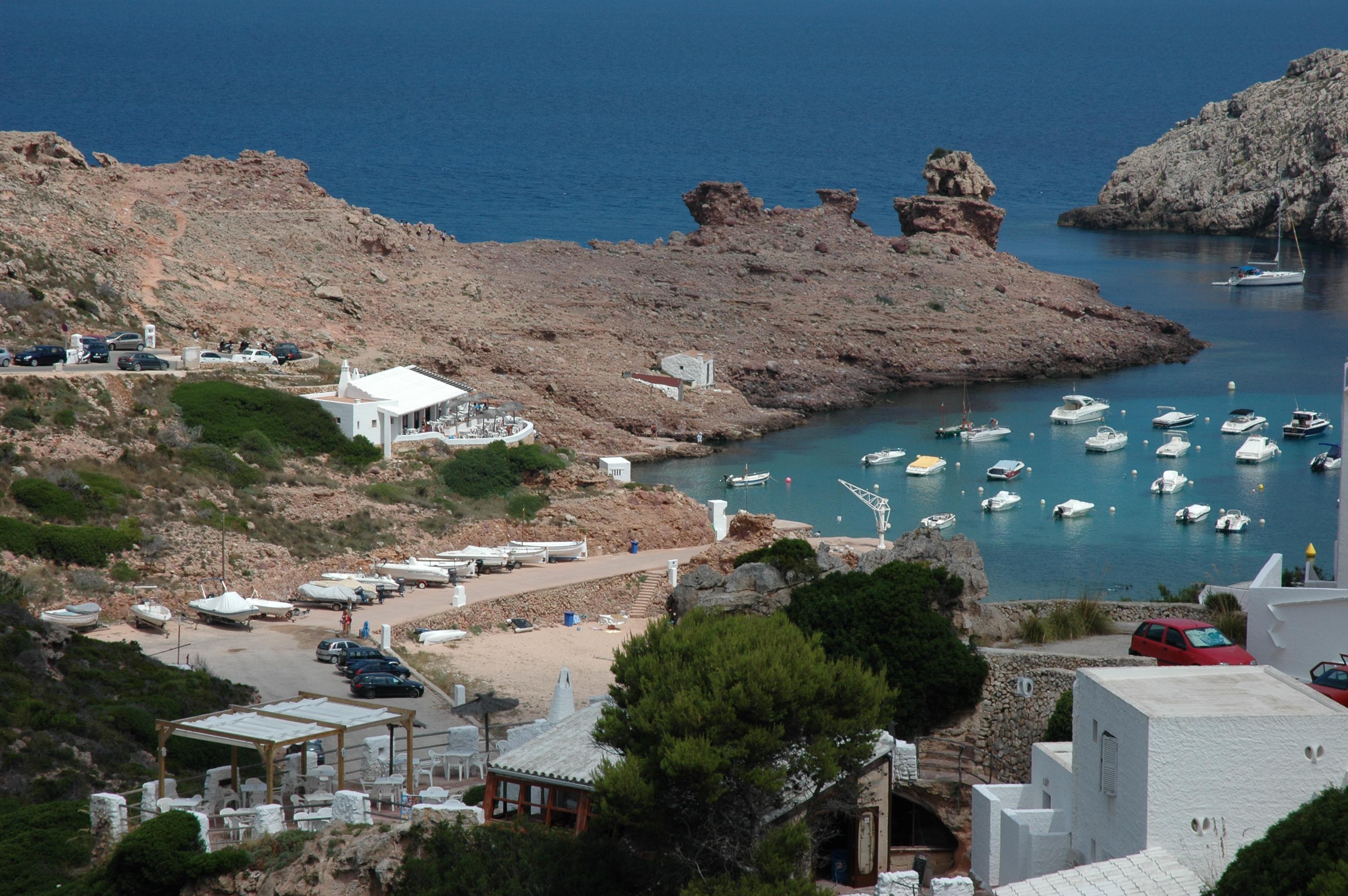 Apartamentos Sa Cala Cala Morell Esterno foto
