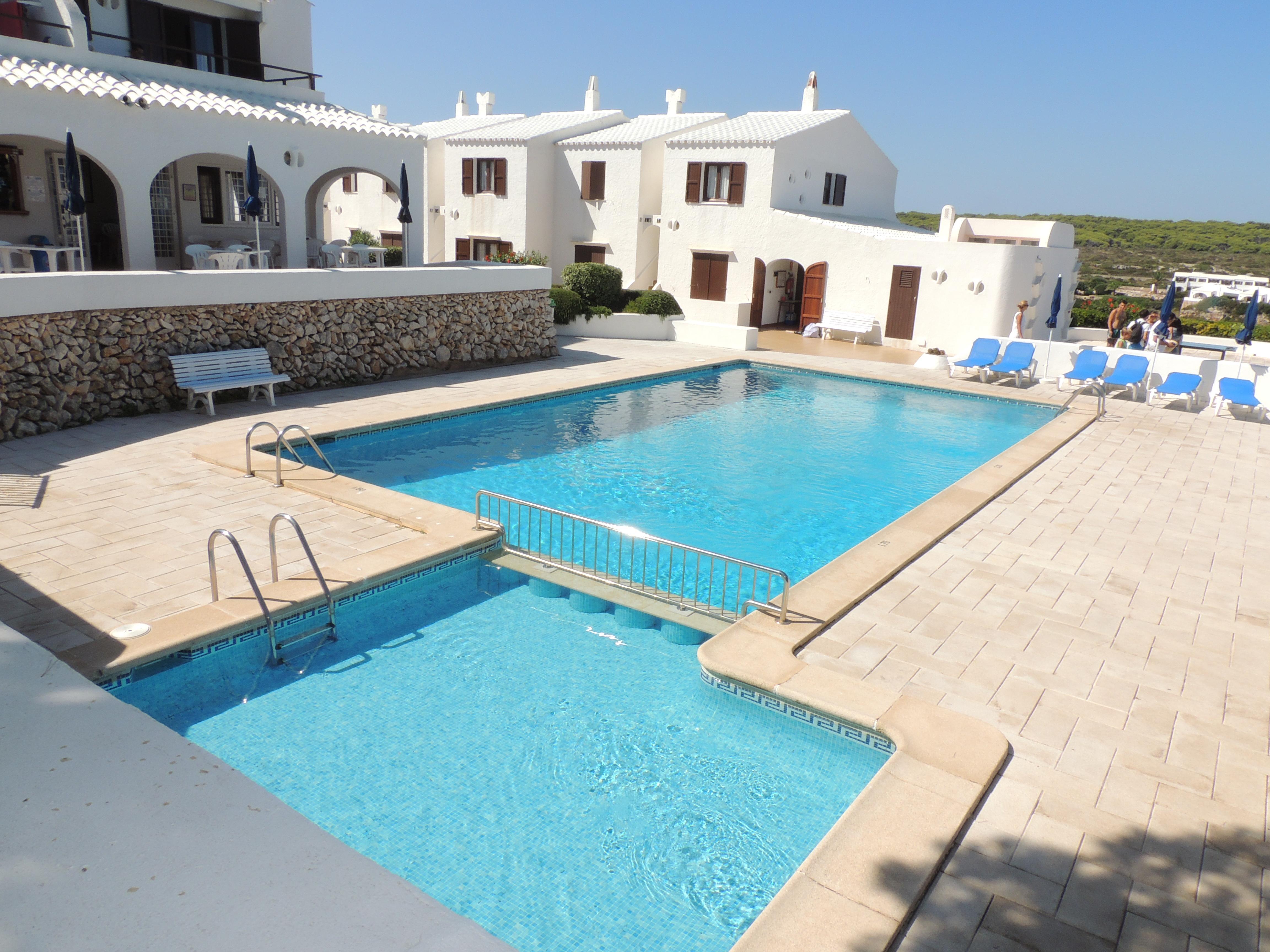 Apartamentos Sa Cala Cala Morell Esterno foto